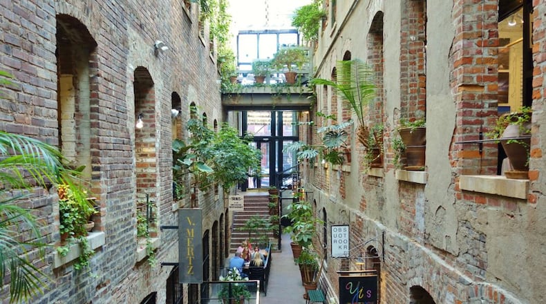 OMAHA, NE -20 APR 2019- View of the landmark Omaha Old Market Artists Gallery located in Omaha, Nebraska, United States. - Image