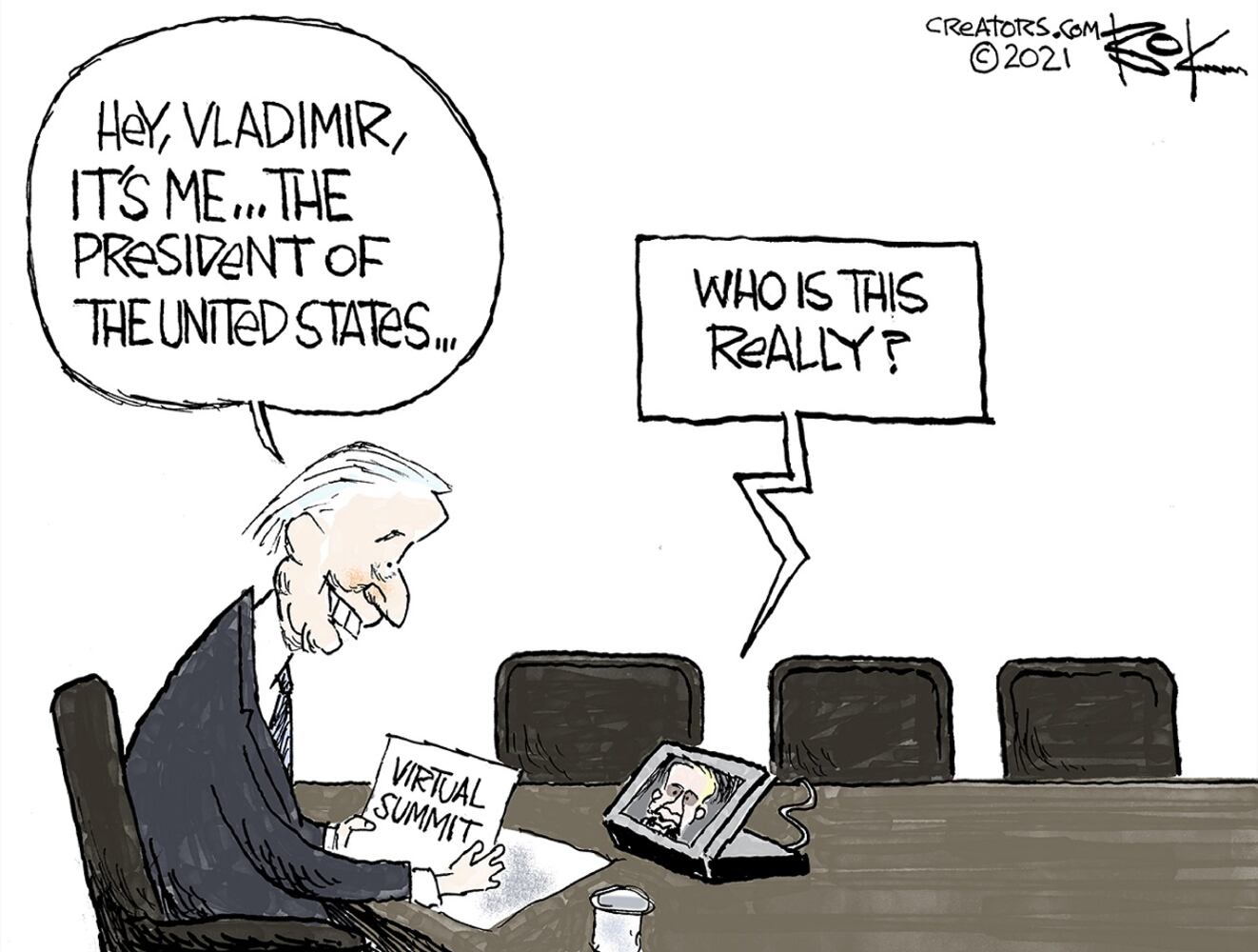 WEEK IN CARTOONS: Cuomo brothers, Biden-Putin and more