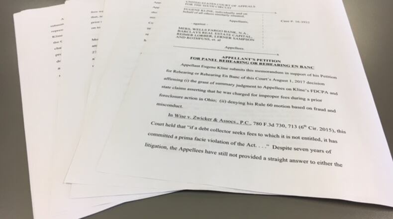 A seven-year federal lawsuit by an Eaton couple to retrieve fees and costs in a foreclosure case highlights the perils and confusions of many foreclosure actions, the couple’s attorney says. THOMAS GNAU/STAFF