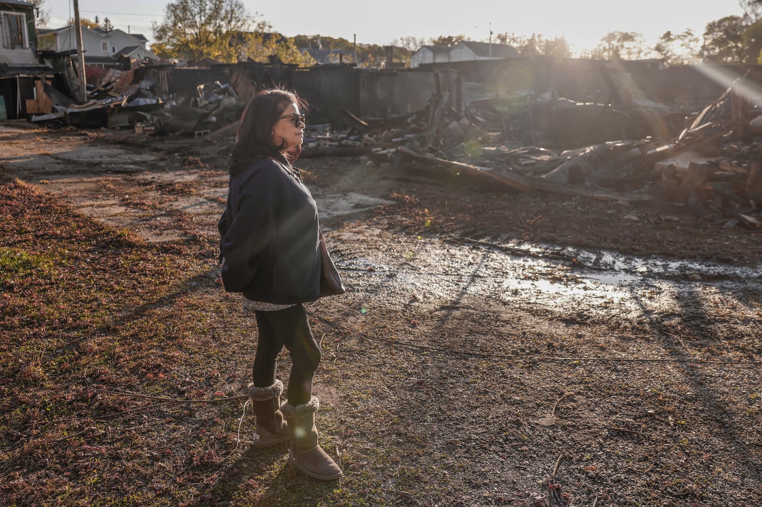 Aftermath of Urbana Fire