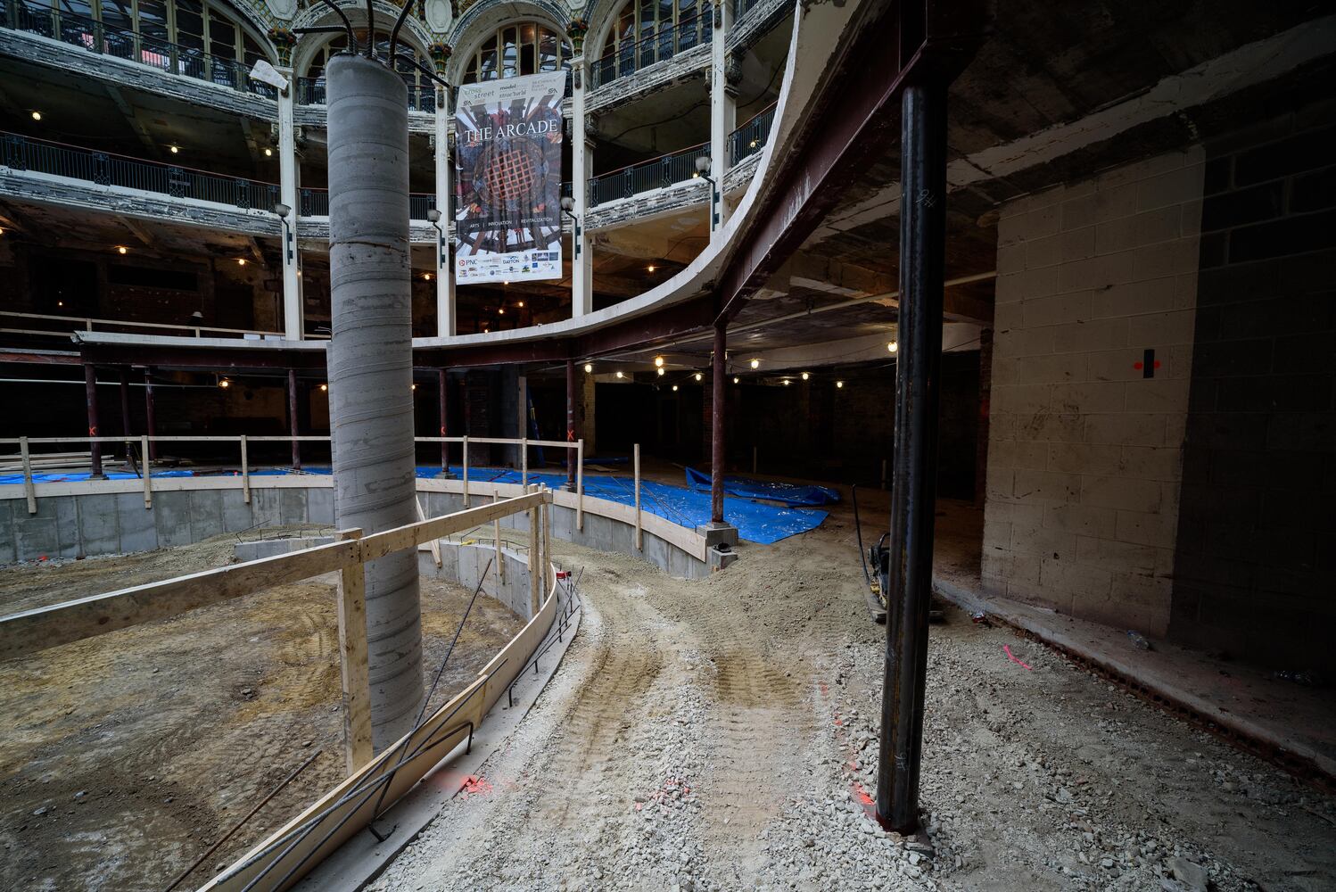 PHOTOS: See the latest progress on the Dayton Arcade