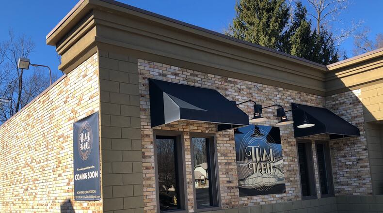 The Dayton area's newest Asian restaurant, Thai Table, is scheduled to open its doors to the public on Tuesday, March 9 in the former Geez Grill & Pub space off Far Hills Avenue in Washington Twp. MARK FISHER/STAFF