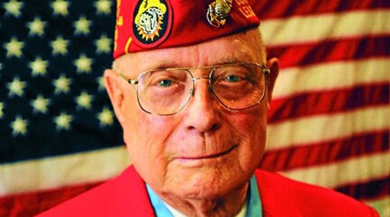 Hershel “Woody” Williams is a World War II Medal of Honor recipient who helped start a foundation to recognize Gold Star families with monuments across the country. CONTRIBUTED