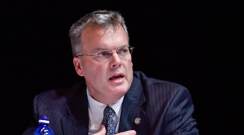 Tim Derickson will take on a new job JobsOhio as the director of Food and Agribusiness. The former Butler County state lawmaker served as the assistant director of the Ohio Department of Agriculture since 2017. NICK GRAHAM/FILE