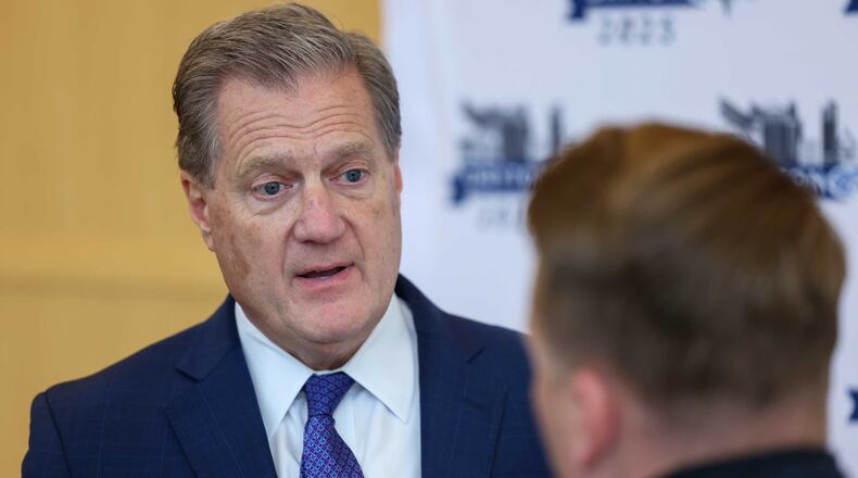 Rep. Mike Turner at the NATO Parliamentary Assembly, at the Schuster Center, Monday, May 26, 2025. BRYANT BILLING/STAFF