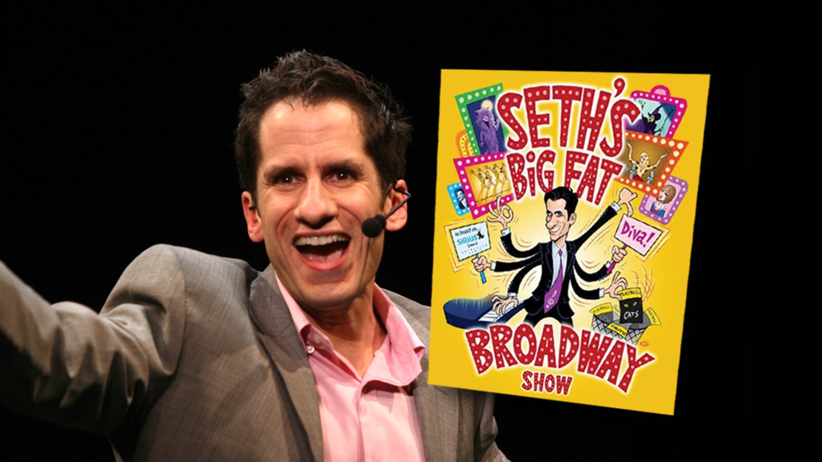 Sirius/XM Radio host Seth Rudetsky’s “Big Fat Broadway Show" will be presented Feb. 19, 2022 at Clark State Performing Arts Center. CONTRIBUTED