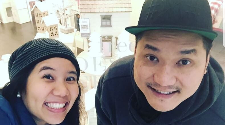 Owners of Homestyle Thai Bistro at 2nd Street Market, Nopp and Tong Mangmeesub.