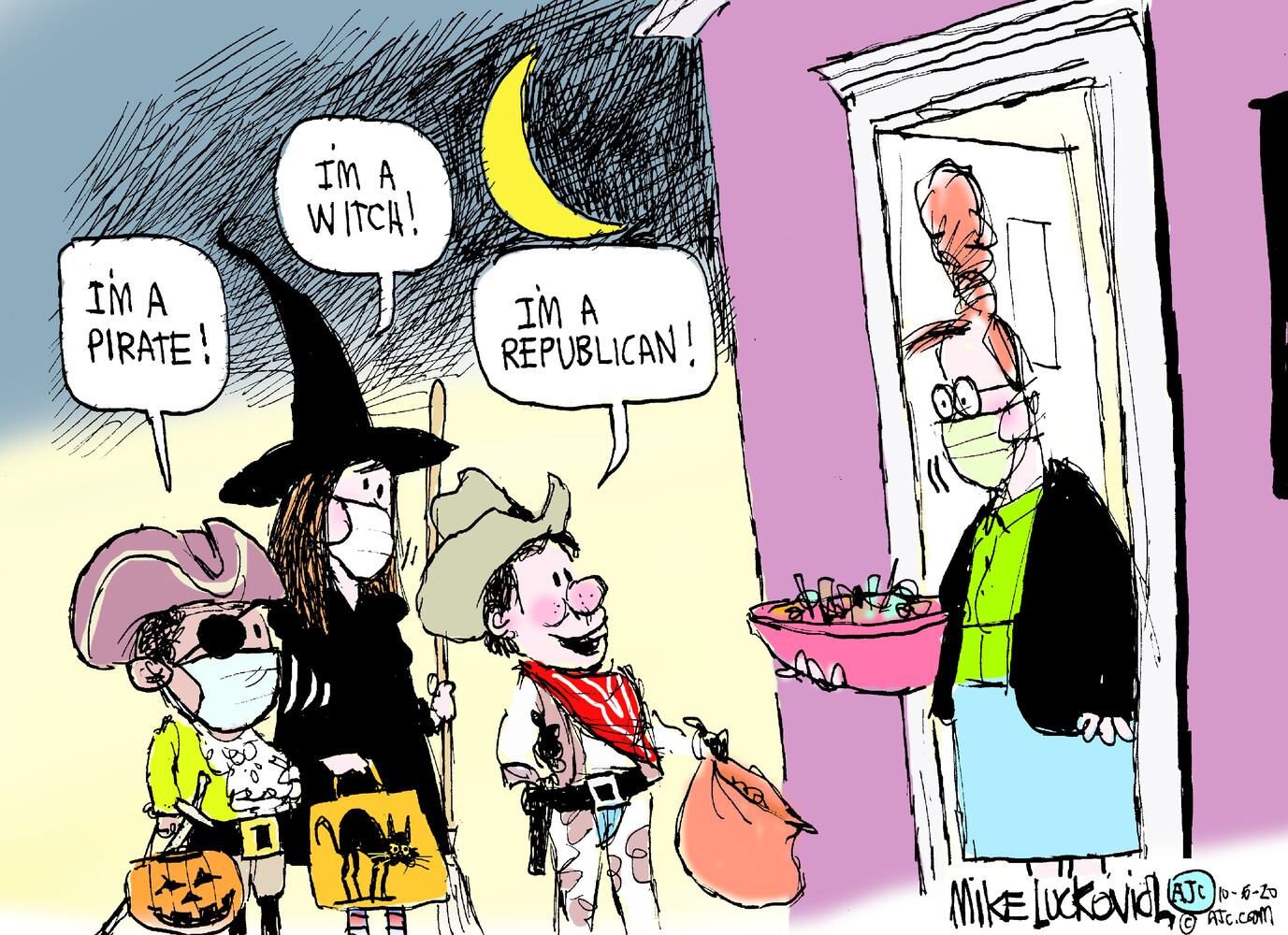 Week in cartoons: Trump's health, the fly and more