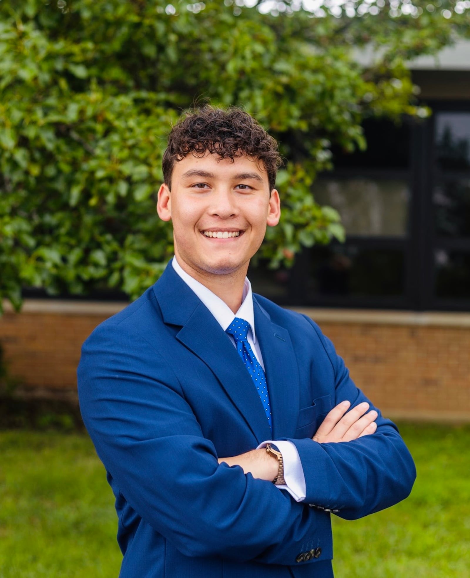 Benjamin Nguyen made history as the now Miami University freshman won his first attempt at political office and became the youngest candidate to ever win a Lakota board seat. He garnered 18.61% of the vote to win the third open seat. (Provided)