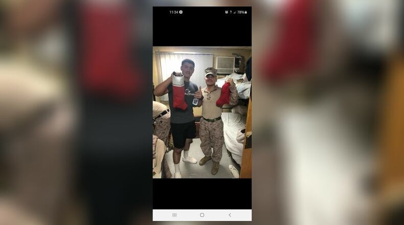 Items needed for our troops. Blue Star Mothers collect annually for holiday gift packages. CONTRIBUTED