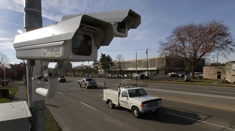 Traffic-enforcement cameras may be returning to Dayton. LISA POWELL / STAFF PHOTO
