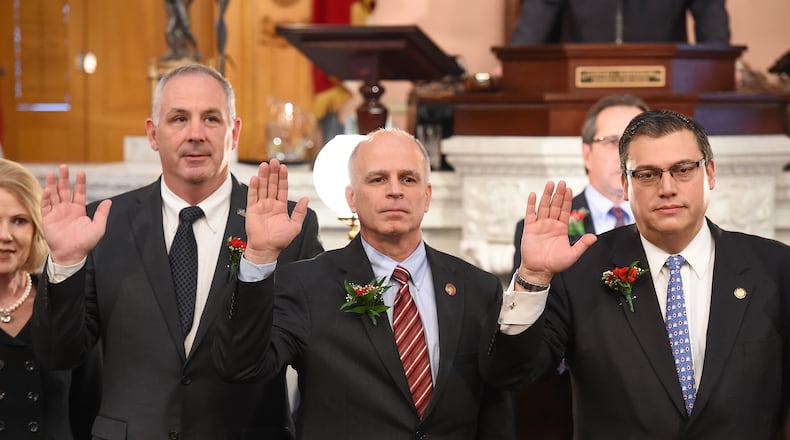 State Representative Kyle Koehler (R-Springfield) Tuesday was sworn in as a member of the Ohio House of Representatives for the 132nd General Assembly. He represents the 79th Ohio House District, which includes Springfield and other portions of Clark County. CONTRIBUTED