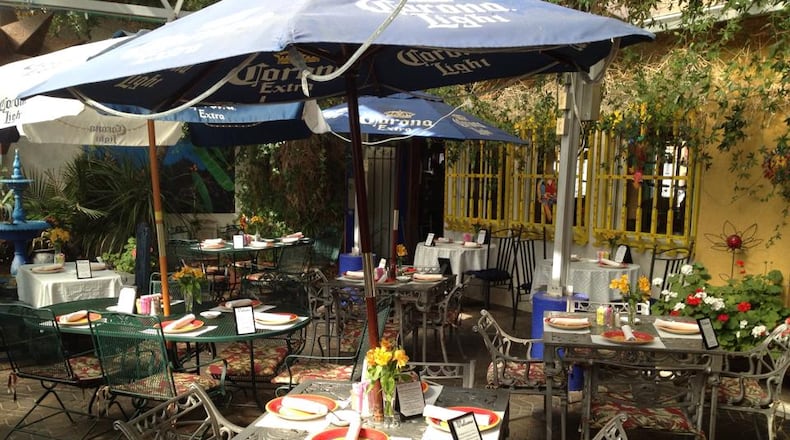 El Meson's patio. Source: Facebook.