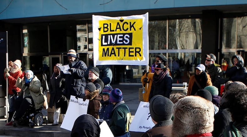 A Black Lives Matter rally is set from 6-8 p.m. Thursday at Wright Memorial Public Library on Far Hills Avenue, according to a Facebook post. FILE