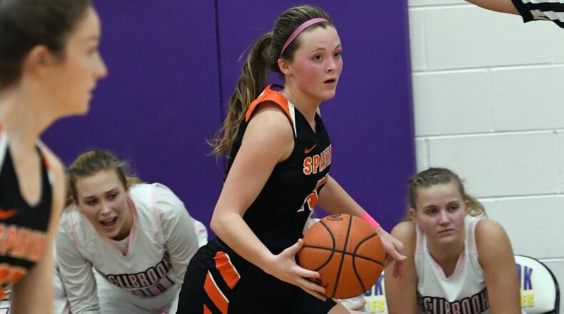 Senior Rachel Murray is Waynesville’s all-time leading girls basketball scorer and the Southwest District D-IV player of the year. CONTRIBUTED PHOTO
