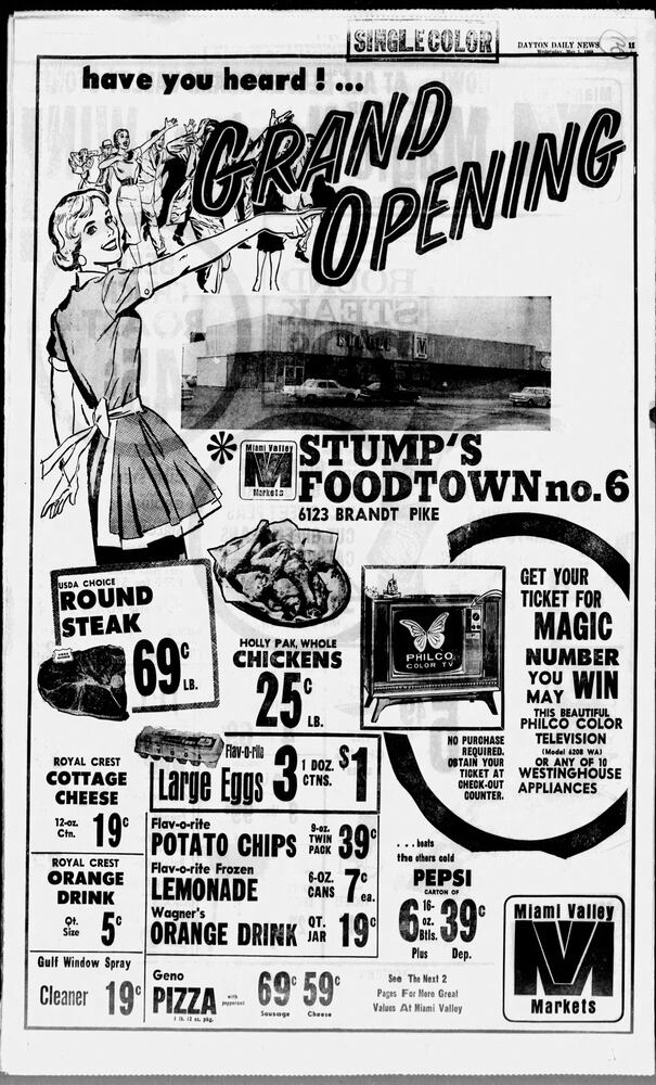 Vintage Dayton Daily News advertisement