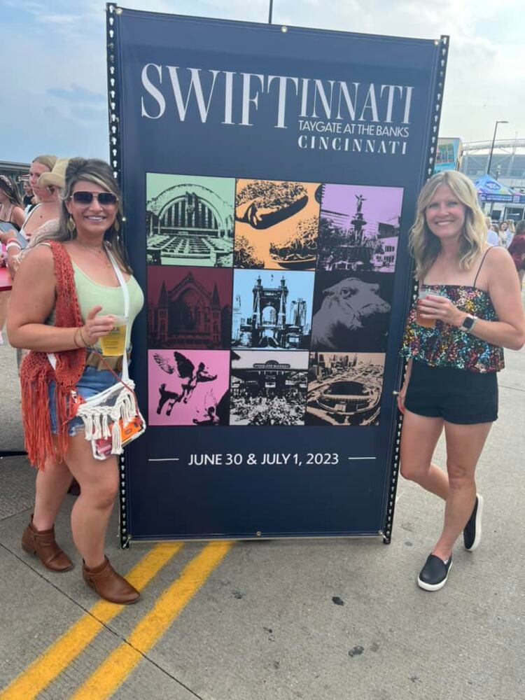 Swift fans at Paycor Stadium