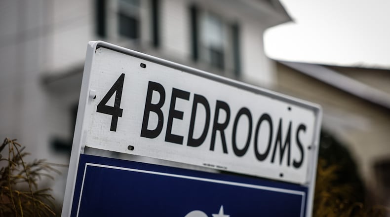 the amount of homes sold in the Dayton area dropped 11.5% in 2023 compared to 2022. The average sales price for 2023 was $255,834, representing a 7% rise over 2022′s numbers. JIM NOELKER/STAFF