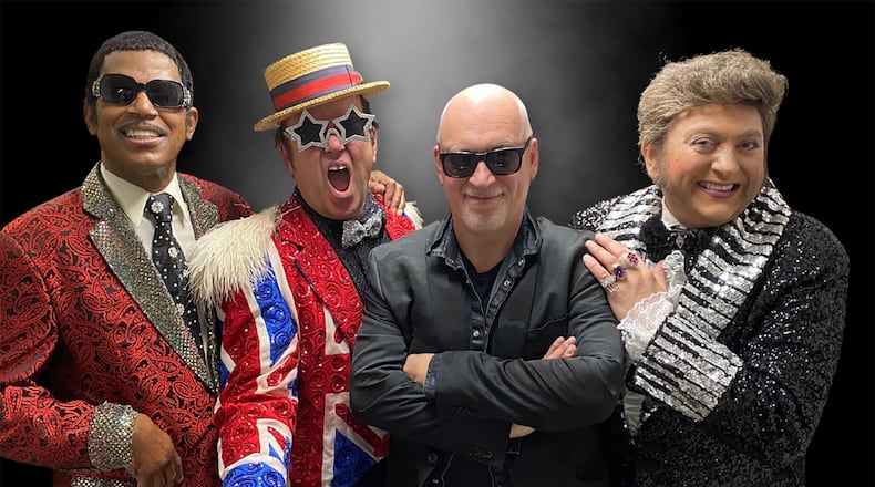 Ray Charles, Elton John, Billy Joel and Liberace are just four of the keyboard icons whose music will be performed in one concert as part of "The Greatest Piano Men," coming to the Clark State Performing Arts Center on Friday.
