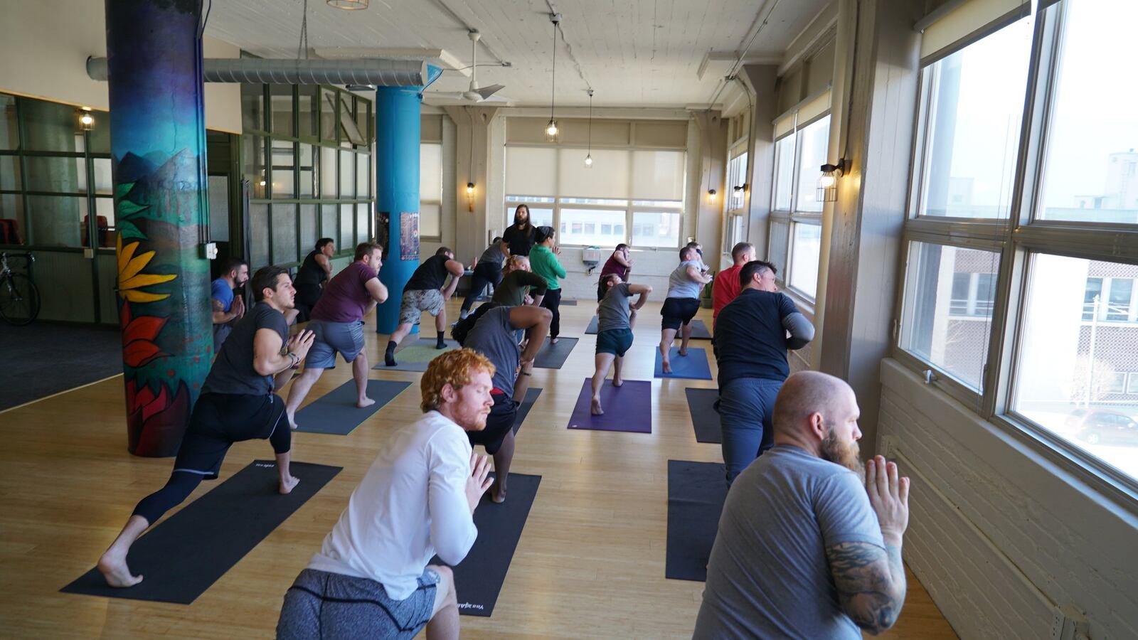 The Urban Yoga Movement in its third year has a new home, as WellSpace, 116 N. Jefferson St. CONTRIBUTED PHOTOS BY DEBBIE JUNIEWICZ