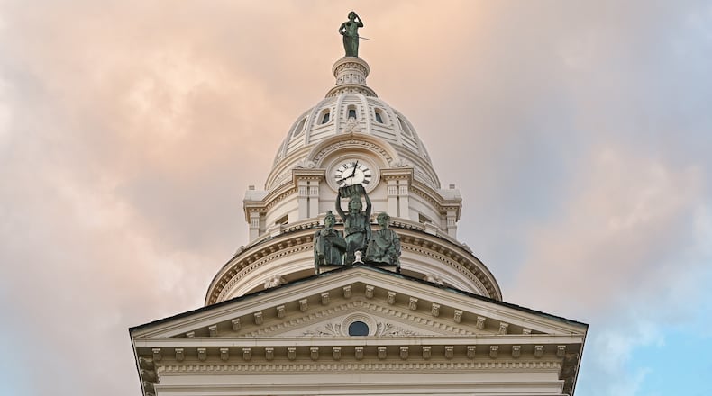 McCabe Thomas Deal, 27, of Union Township, was charged with seven counts of pandering sexually oriented material involving a minor in Miami County Municipal Court. BRYANT BILLING / FILE