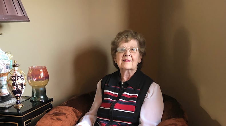 Pat Georgeff of Miamisburg is one of the Dayton Daily News’ longest subscribers. JEREMY P. KELLEY / STAFF