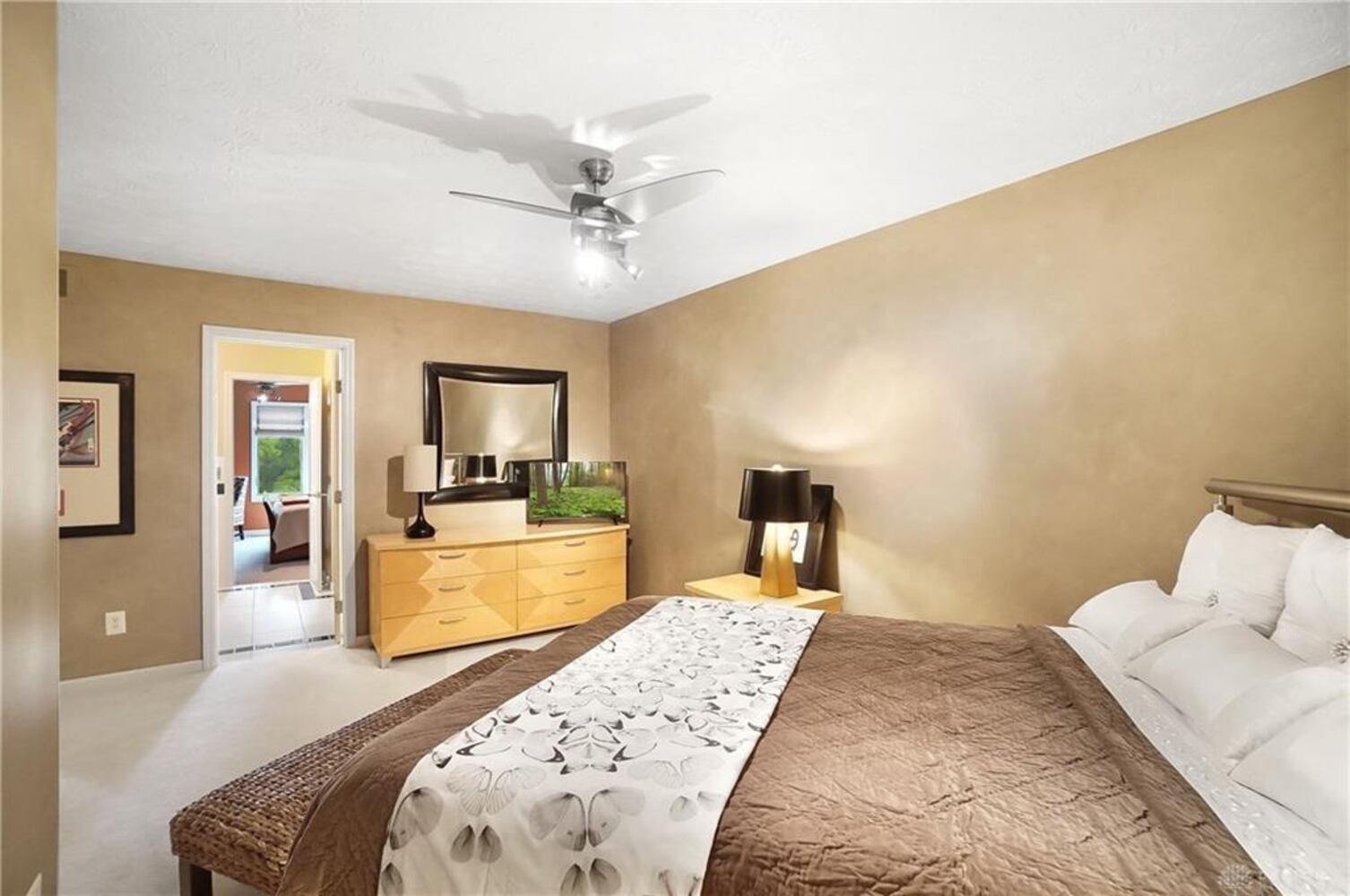 PHOTOS: Spectacular $1.8M luxury home on market with pool, golf simulator