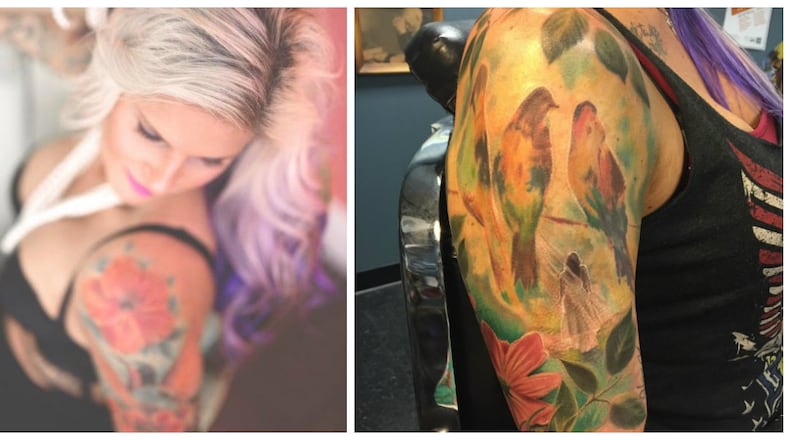 Kelli Jett, a self-professed tattoo addict, is in the quarterfinals of the competition to become the next Inked Magazine cover girl. CONTRIBUTED