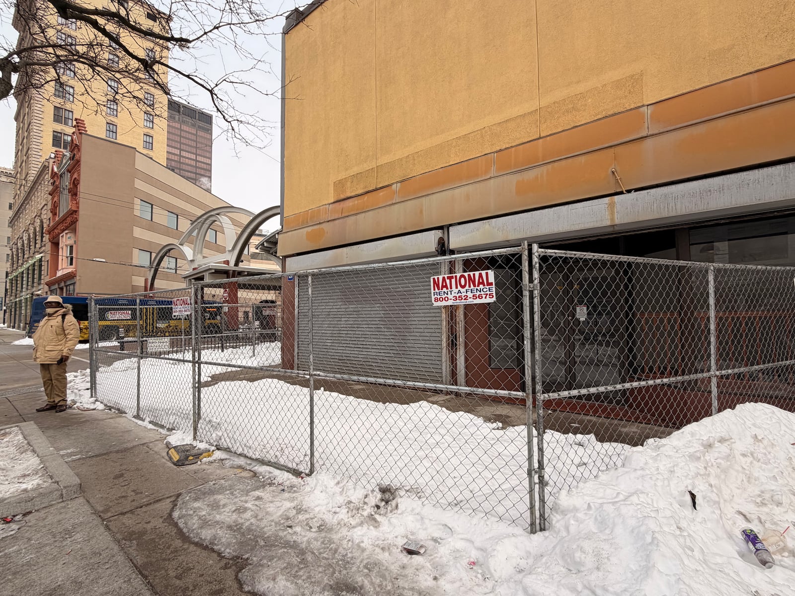 The Dayton Police Department will open a temporary police substation by the Greater Dayton RTA bus hub on Main Street. SYDNEY DAWES/STAFF