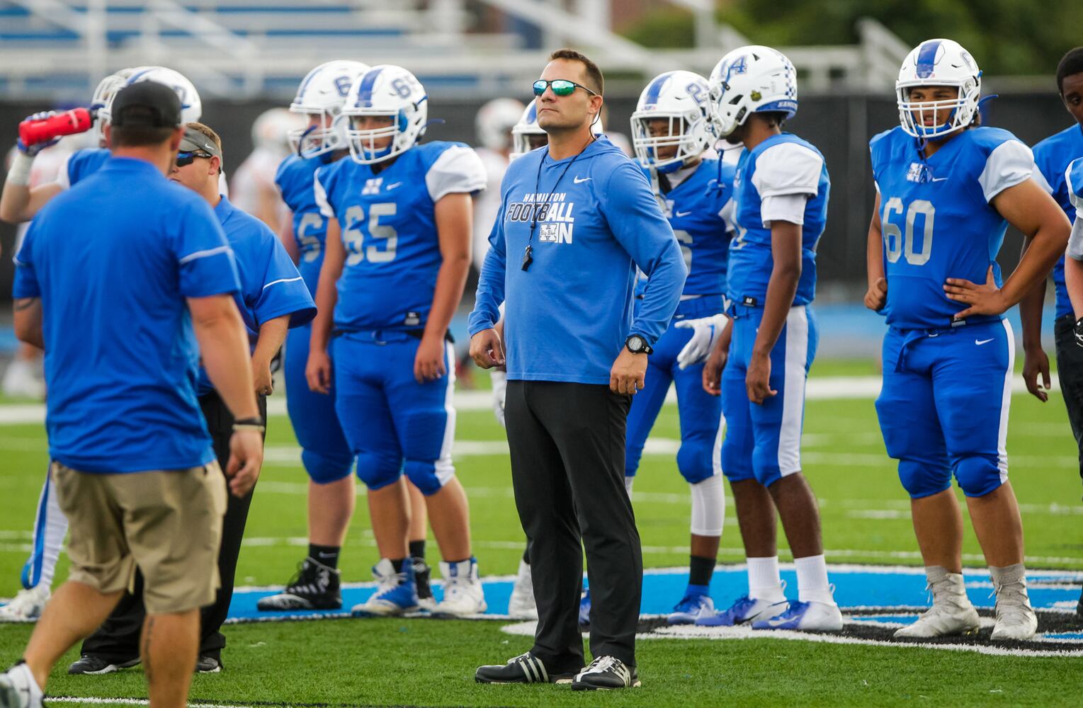 Hamilton Big Blue Football beats Anderson