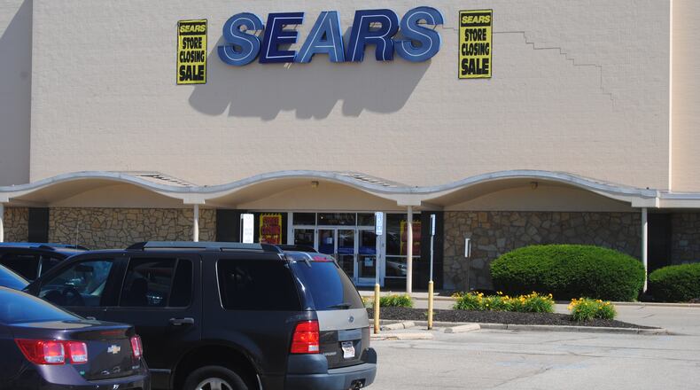 Sears recently announced 200 layoffs in its corporate offices amid about 100 store closings. The Tri-County Mall Sears in Cincinnati is one set to close this year. ERIC SCHWARTZBERG/STAFF