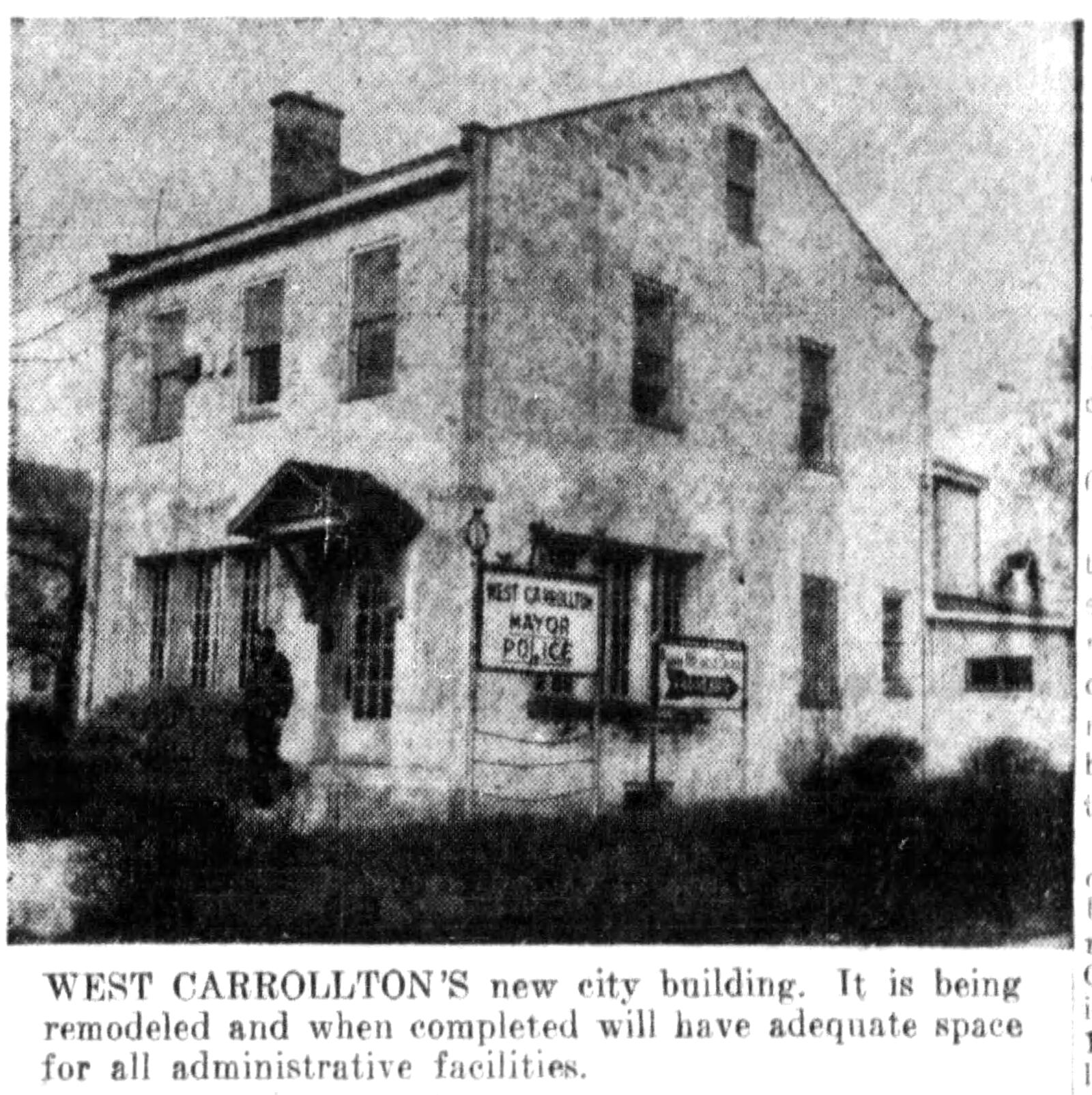 April 7, 1946: West Carrollton is preparing to extend its boundaries. DAYTON DAILY NEWS ARCHIVES