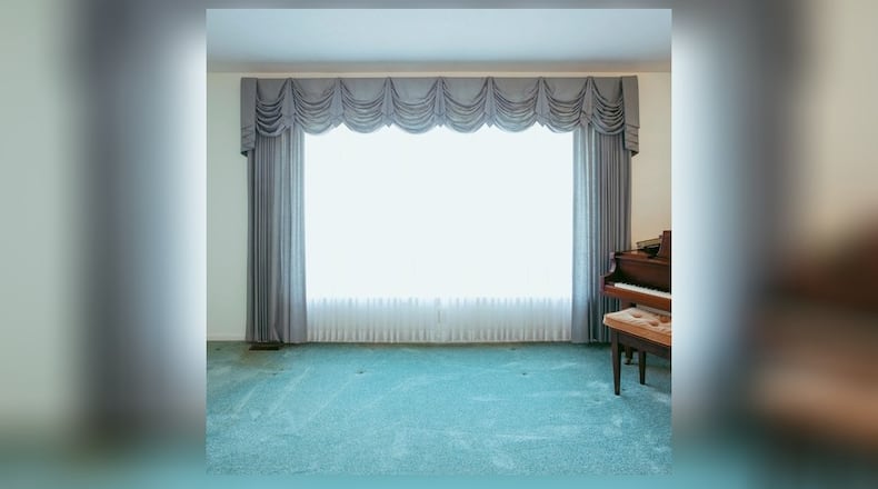 "Beauty Is A Wound", 30 x 30 inch photograph by Matthew Collins. Part of his solo exhibit "In Dreams" at the Yellow Springs Art Council through March 30.