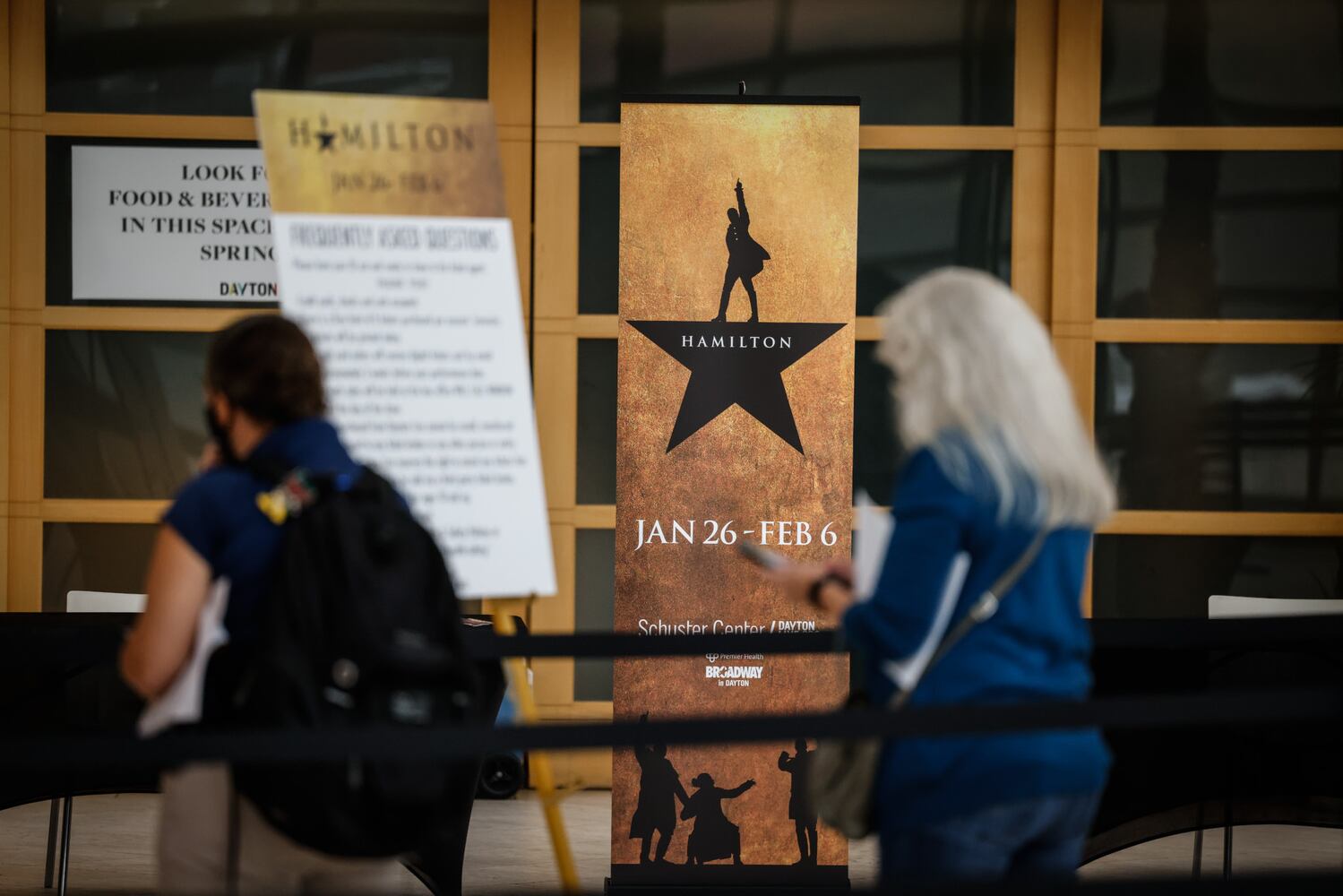 Hamilton tickets on sale at the Schuster