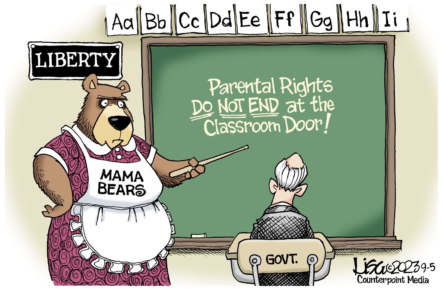 CARTOONS: Lisa Benson, Sept. 6, 2023