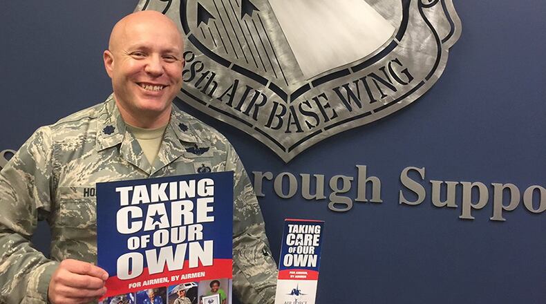Lt. Col. William Holl, 88th Mission Support Group deputy commander, is serving as the installation project officer for the 47th annual Air Force Assistance Fund campaign at Wright-Patterson Air Force Base from March 2 to April 10. (Skywrighter photo/Amy Rollins)