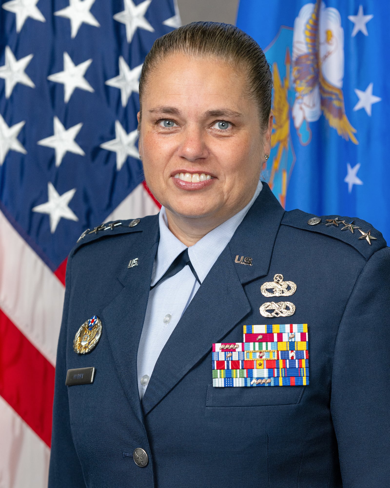 Lt. Gen. Linda Hurry.