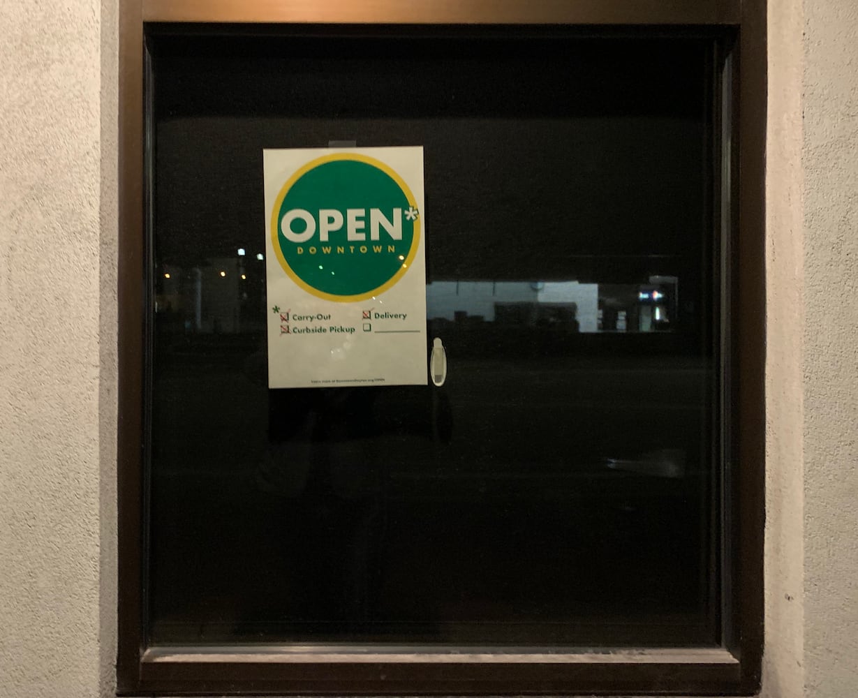 PHOTOS: Empty spaces, social distancing in the Miami Valley