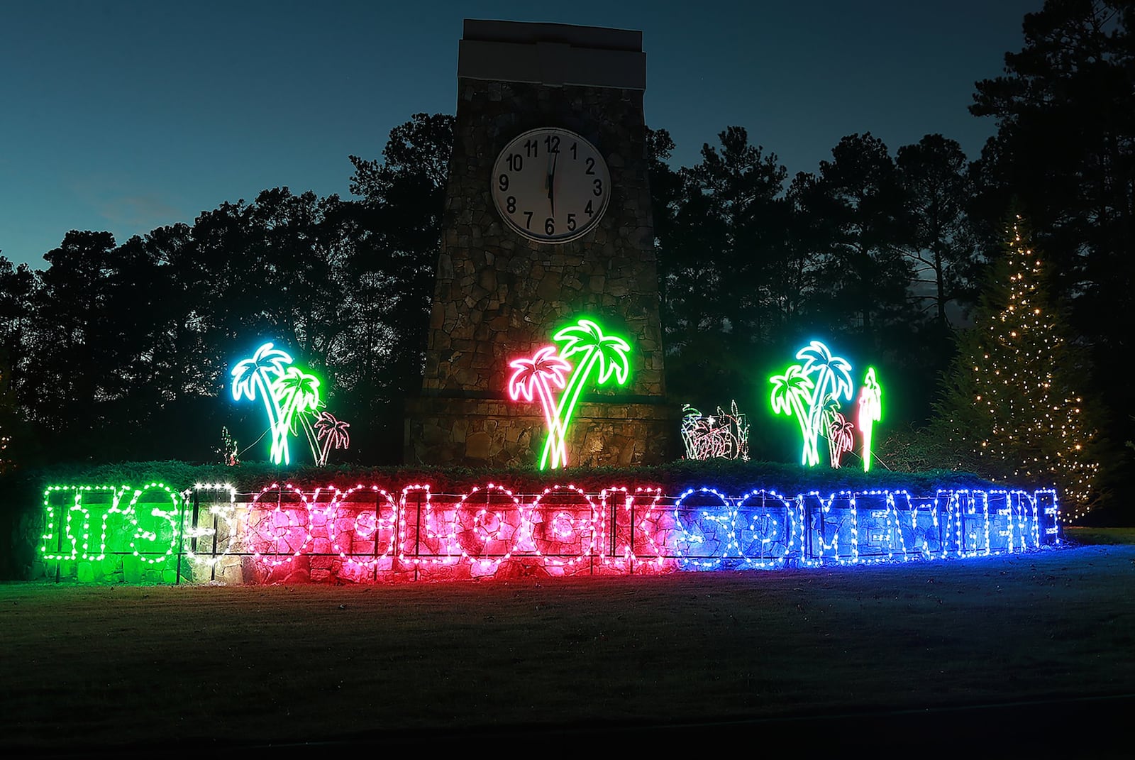 Nov 28, 2018 Buford: It’s 5 O’Clock Somewhere is one of the new light displays in Margaritaville at Lanier Islands in Buford. Curtis Compton/ccompton@ajc.com