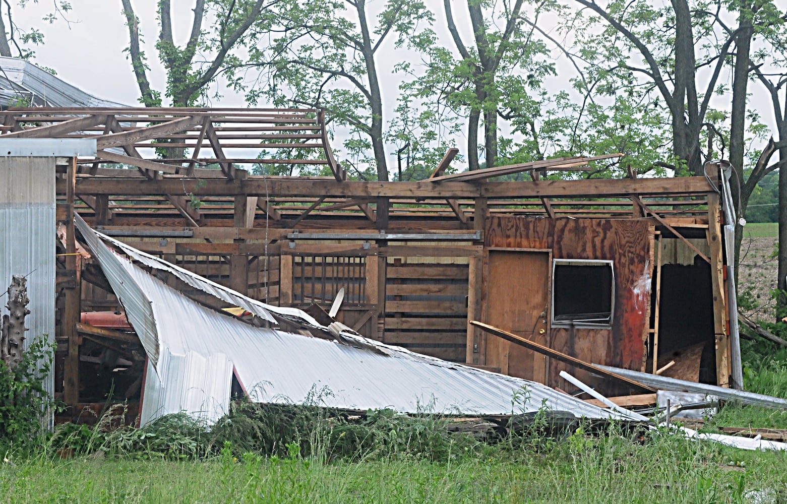 PHOTOS: Aftermath of destructive storms, tornadoes this morning