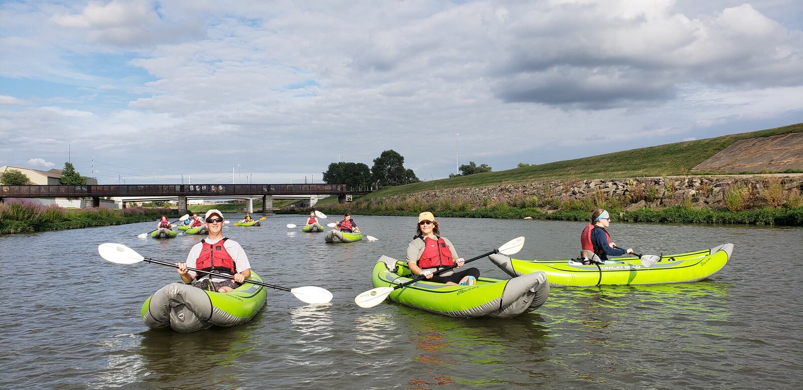With numerous waterways in the Miami Valley, paddling is a good option for a micro-adventure - CONTRIBUTED