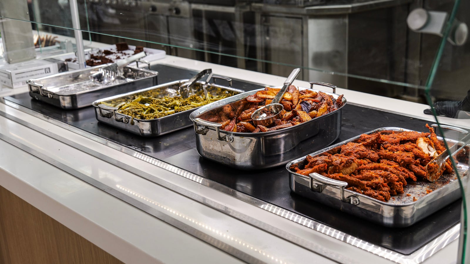 Food from Flik Independent School Dining (FISD), MVS’ new dining partner in the Reddy Student Union. Courtesy of The Miami Valley School
