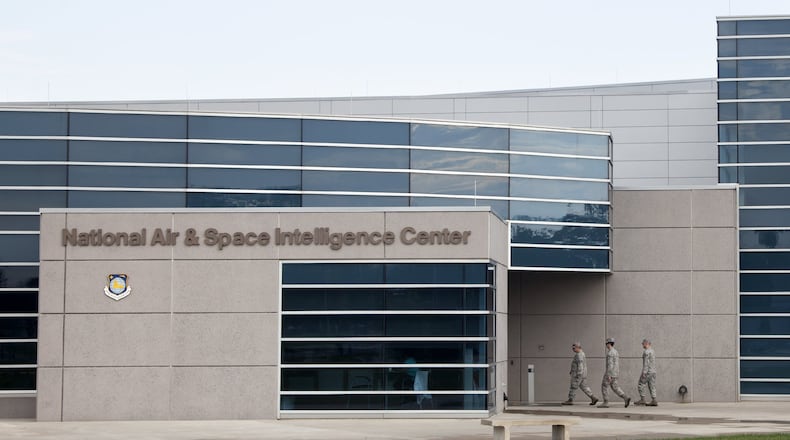 The National Air and Space Intelligence Center at Wright-Patterson Air Force Base. TY GREENLEES / STAFF