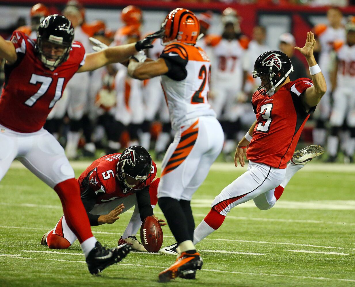 Atlanta Falcons vs. Bengals exhibition game