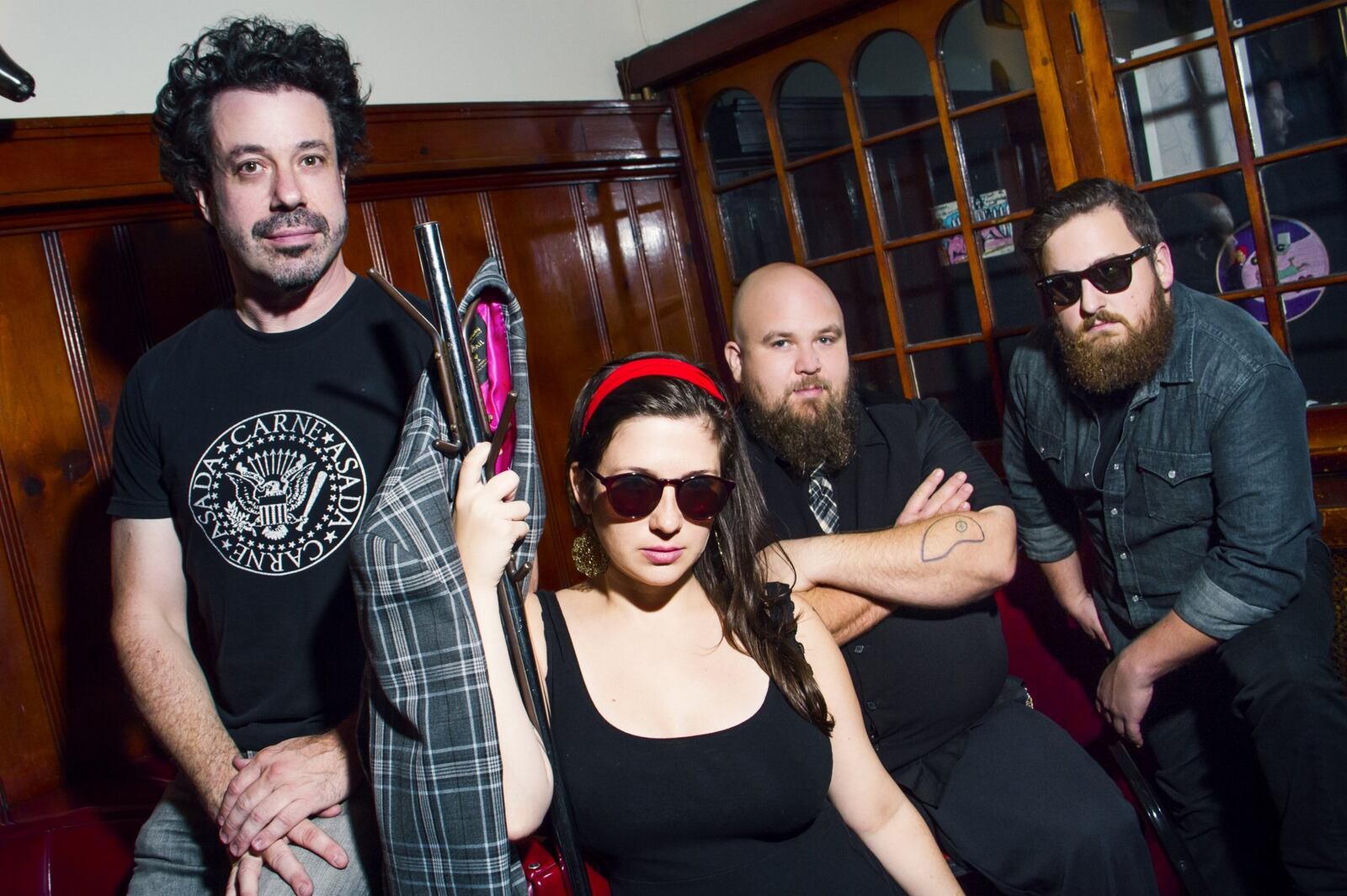 The Claudettes, Johnny Iguana’s versatile piano-blues band from Chicago, perform at the Blue Note Bistro in Miamisburg on Friday, April 14. CONTRIBUTED