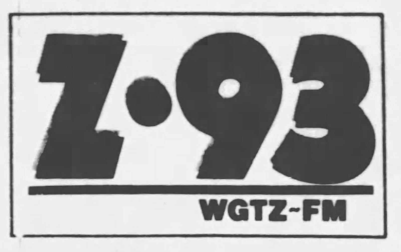 WGTZ, Z-93 radio station first went on air in 1984. DAYTON DAILY NEWS ARCHIVES