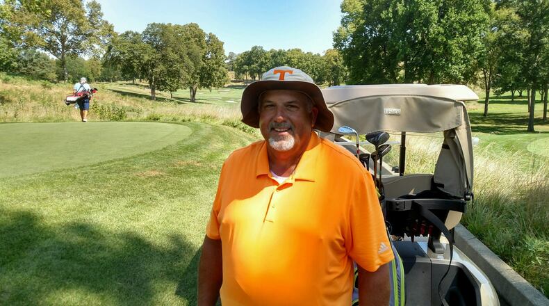 Gary Sult recorded a hole in one on consecutive days on the same hole — South Course No. 2 — this week at NCR Country Club. Bucky Albers/CONTRIBUTED