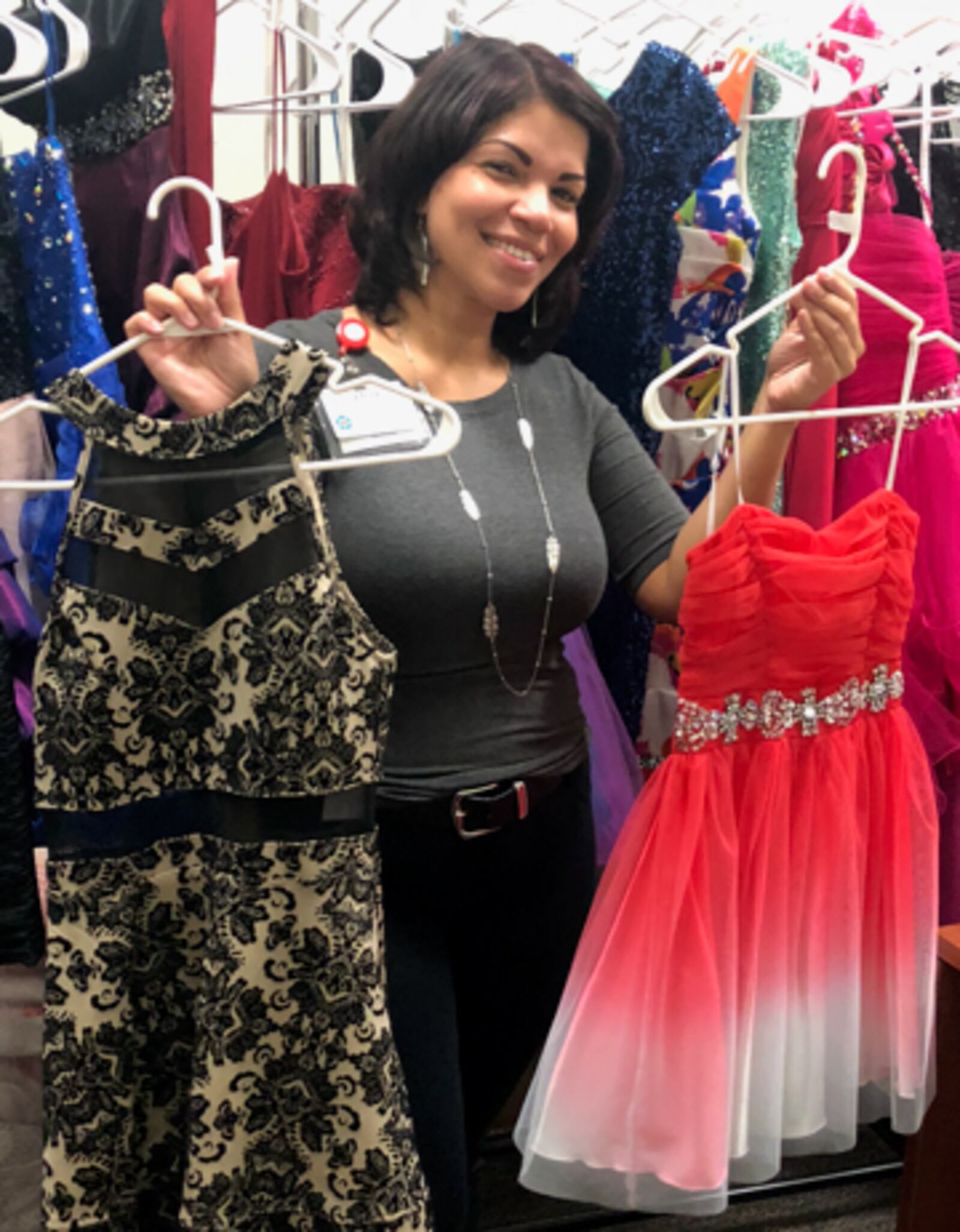 Lia Price has organized a prom dress giveaway at Carriage Inn of Dayton, 5040 Philadelphia Dr. in Dayton, Saturday, Sept. 28 from noon until 2 p.m. SUBMITTED PHOTO
