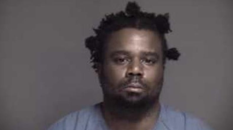 David Barron, 38, of Cincinnati, at the time of his arrest in May in a human trafficking  case in Warren County.