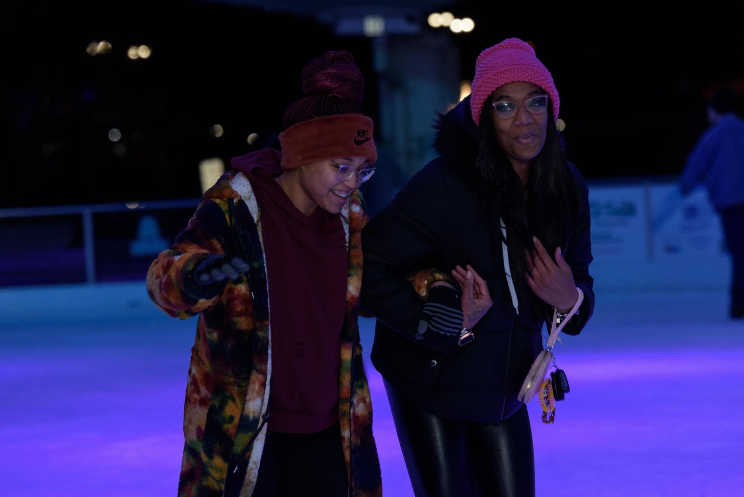 PHOTOS: Did we spot you ice skating during '90s Night at RiverScape MetroPark?